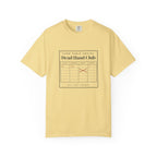Dead Hand Club Tee in Butter, front view