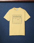 Dead Hand Club Tee in Butter, styled
