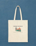 Desert Doubles Tote in Natural, styled
