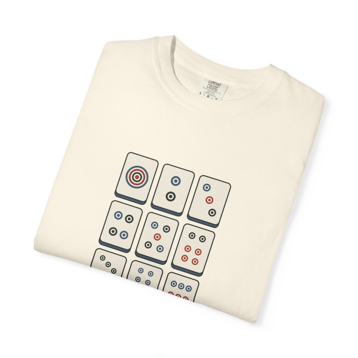 Dots Tee in Ivory, folded