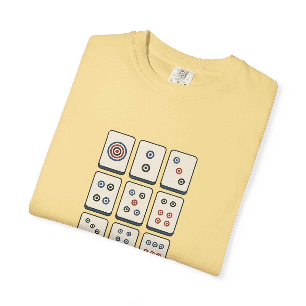 Dots Tee in Butter, folded