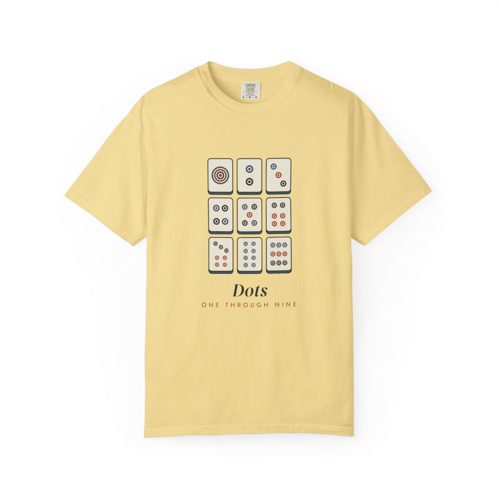 Dots Tee in Butter, front view