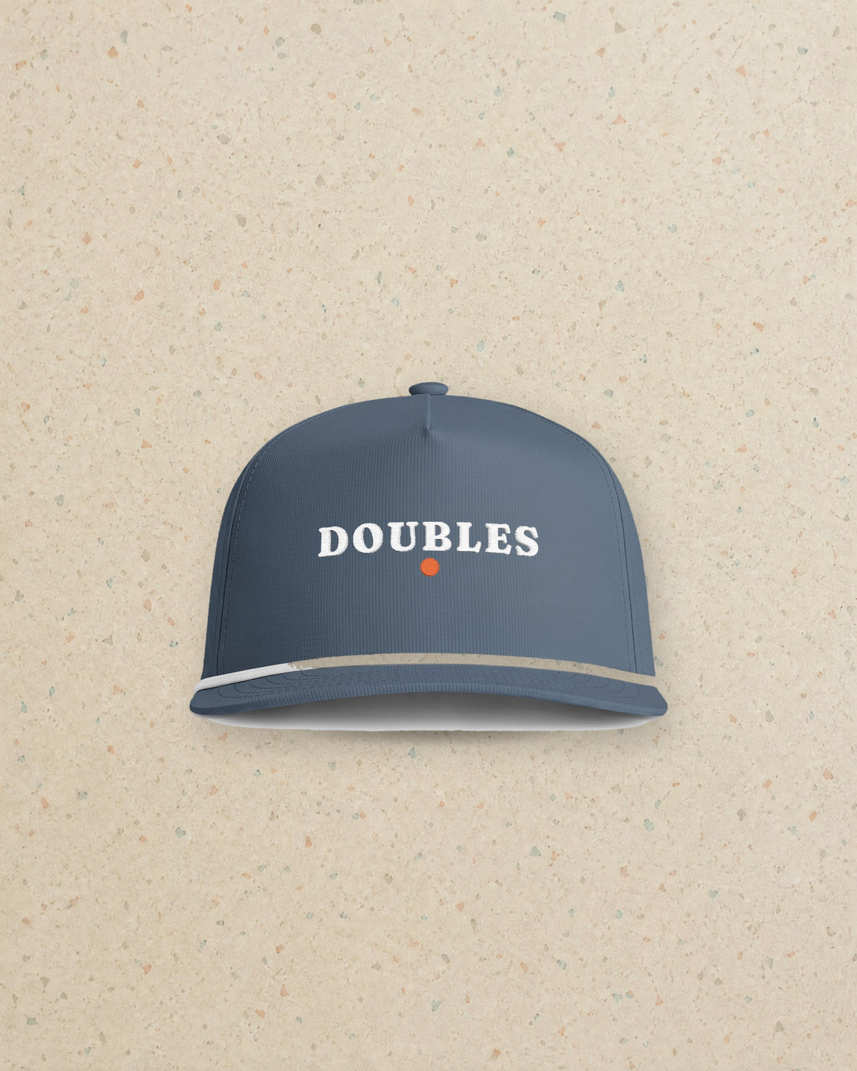 Doubles Rope Cap in Blue Jean, styled