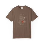 Fig Plate Tee in Espresso, front view