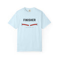 Finisher Tee in Chambray, front view