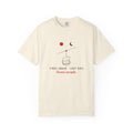 First Chair, Last Call Tee in Ivory, front view