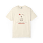 First Chair, Last Call Tee in Ivory, front view