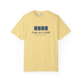 Four to a Table Tee in Butter, front view