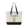 Game Night Matchbook Mahj Bag in Natural/Black, front view