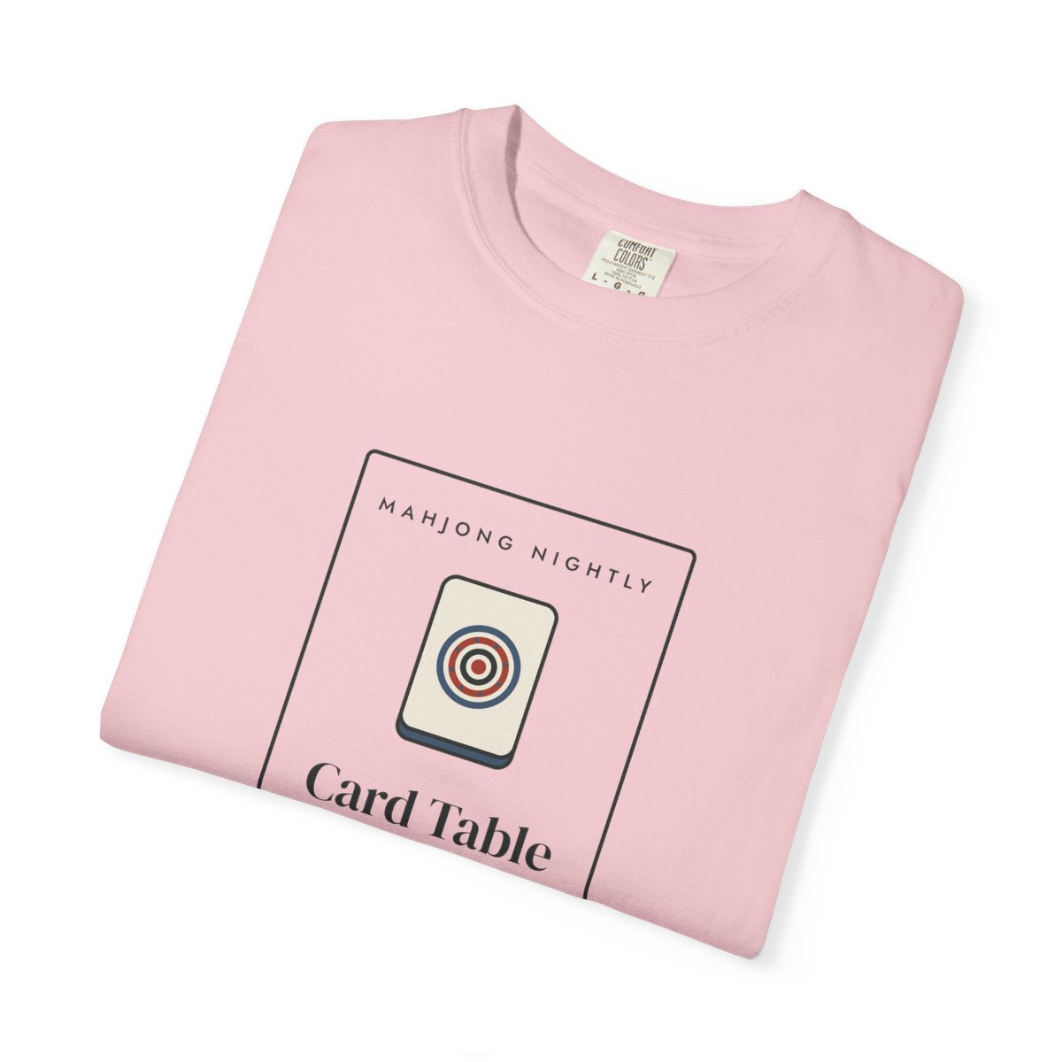 Game Night Matchbook Tee in Blossom, folded