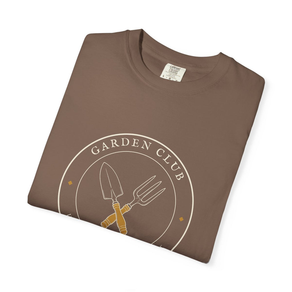 Garden Club Tee in Espresso, folded
