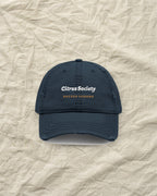 Citrus Society Dad Hat in Dark Navy, styled