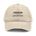 Garden Department Dad Hat in Khaki, front view