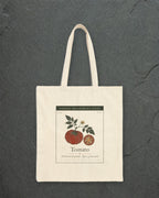 Heirloom Tomato Tote in Natural, styled