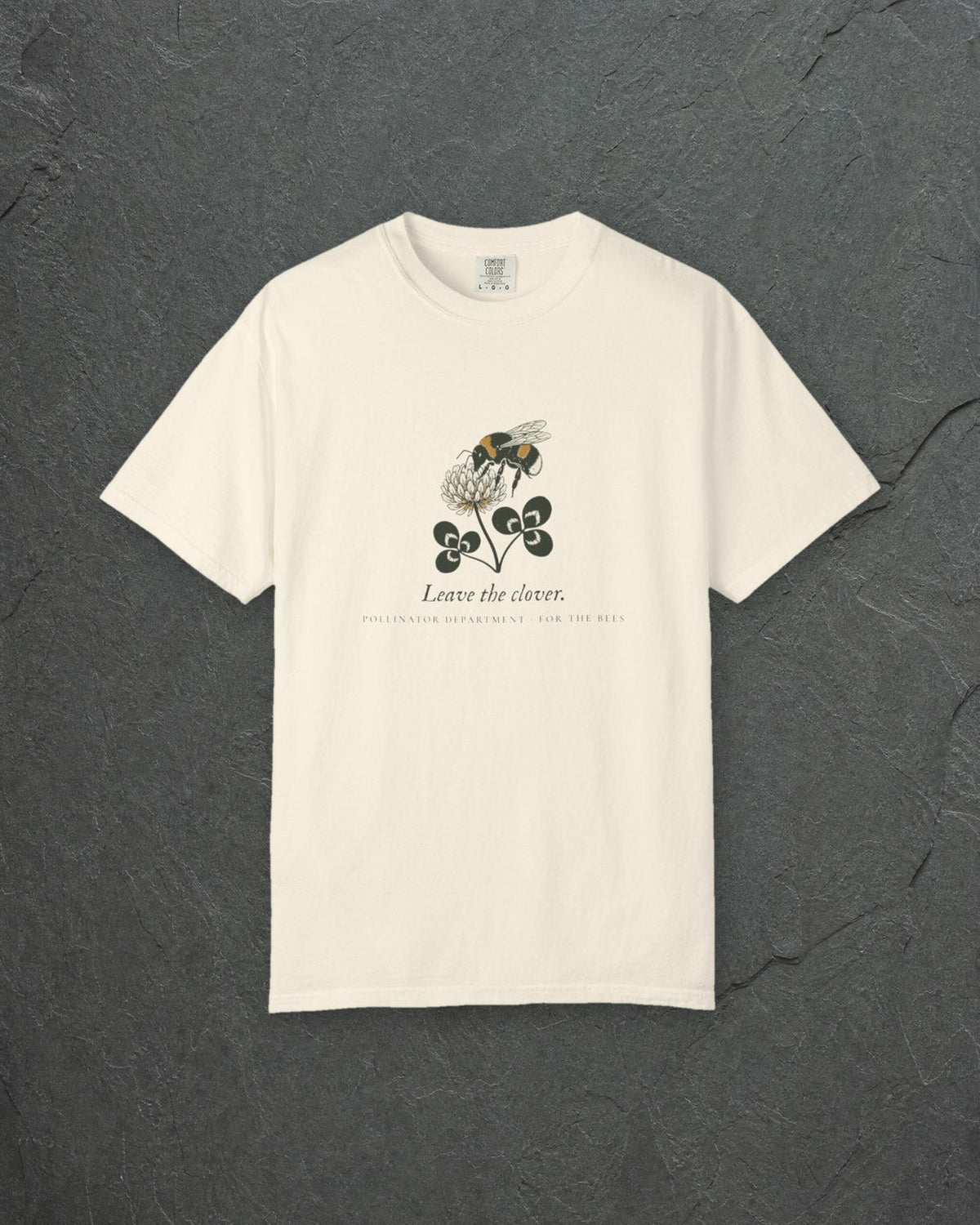 Leave the Clover Tee in Ivory, styled