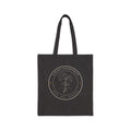 Garden Department Seal Tote in Black, front view