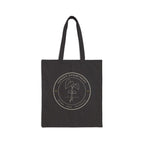 Garden Department Seal Tote in Black, front view