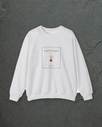 Seed Catalogue Crewneck in Ash, styled