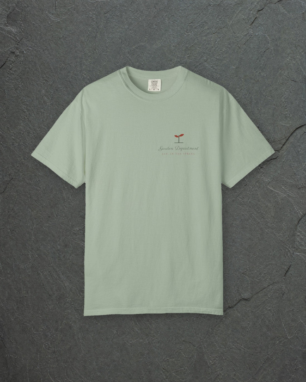 Seedling Tee in Bay, styled