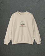The Glasshouse Crewneck in Sand, styled