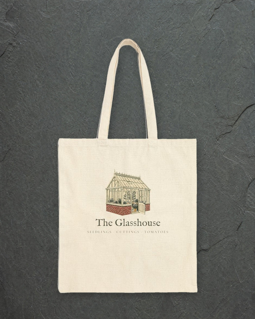 The Glasshouse Tote in Natural, styled