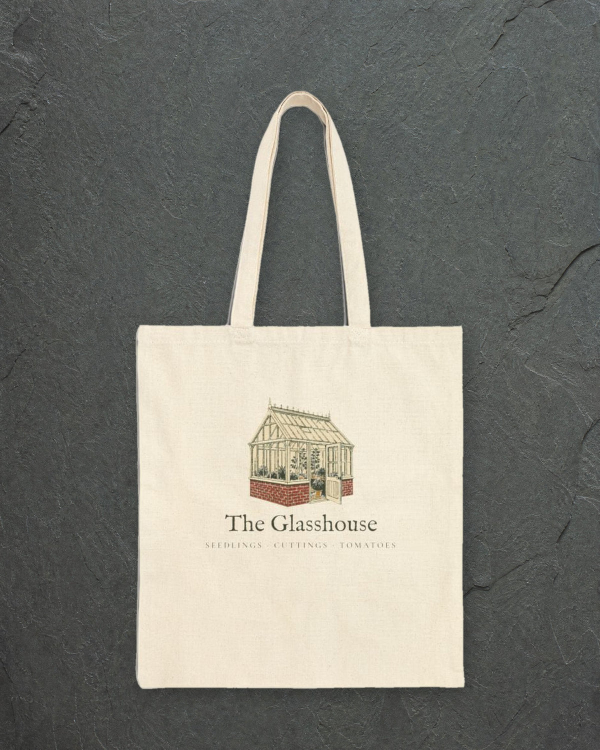 The Glasshouse Tote in Natural, styled