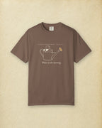 Water Early Tee in Espresso, styled