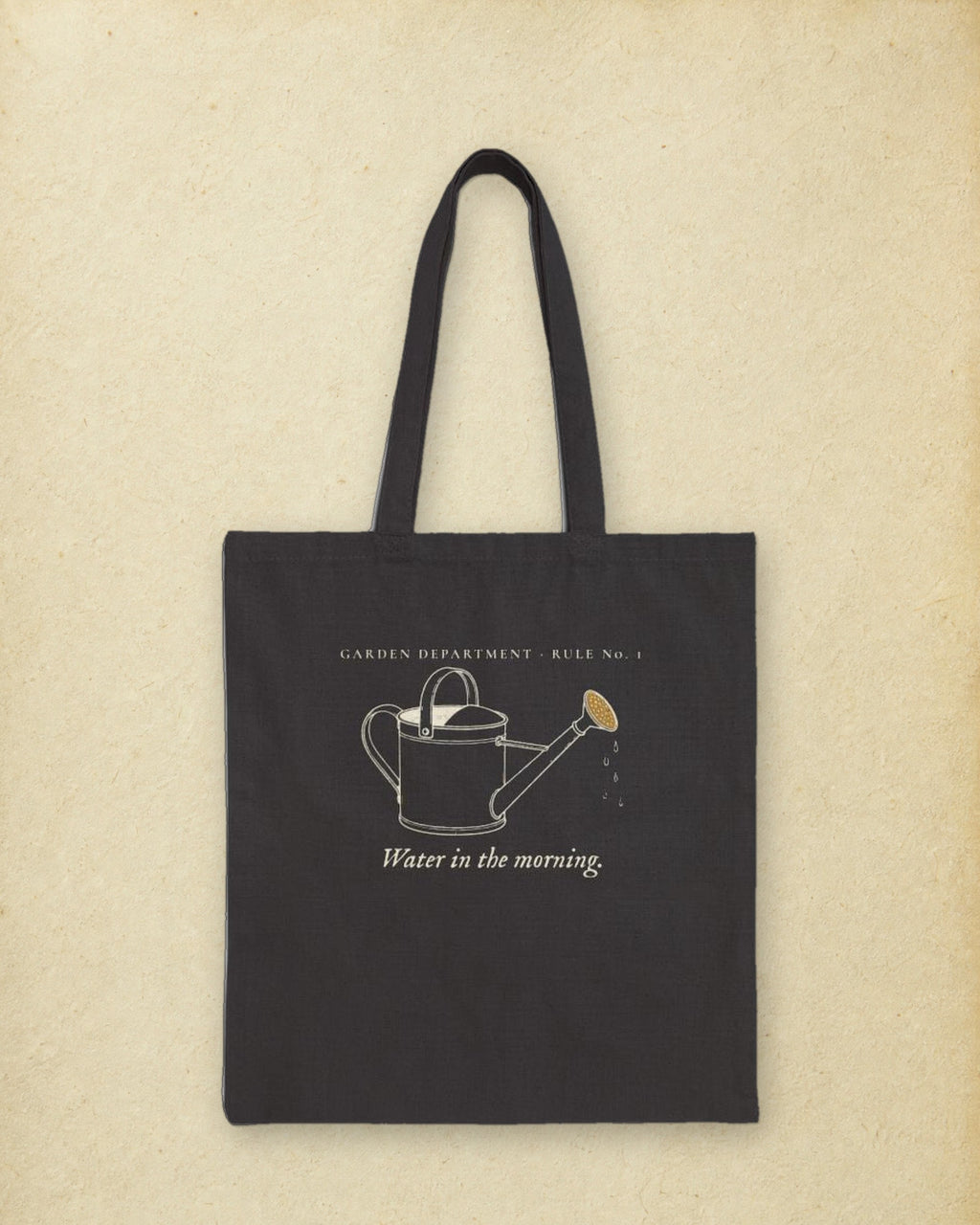 Water Early Tote in Black, styled