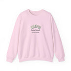 Good Hand, Great Table Crewneck in Light Pink, front view