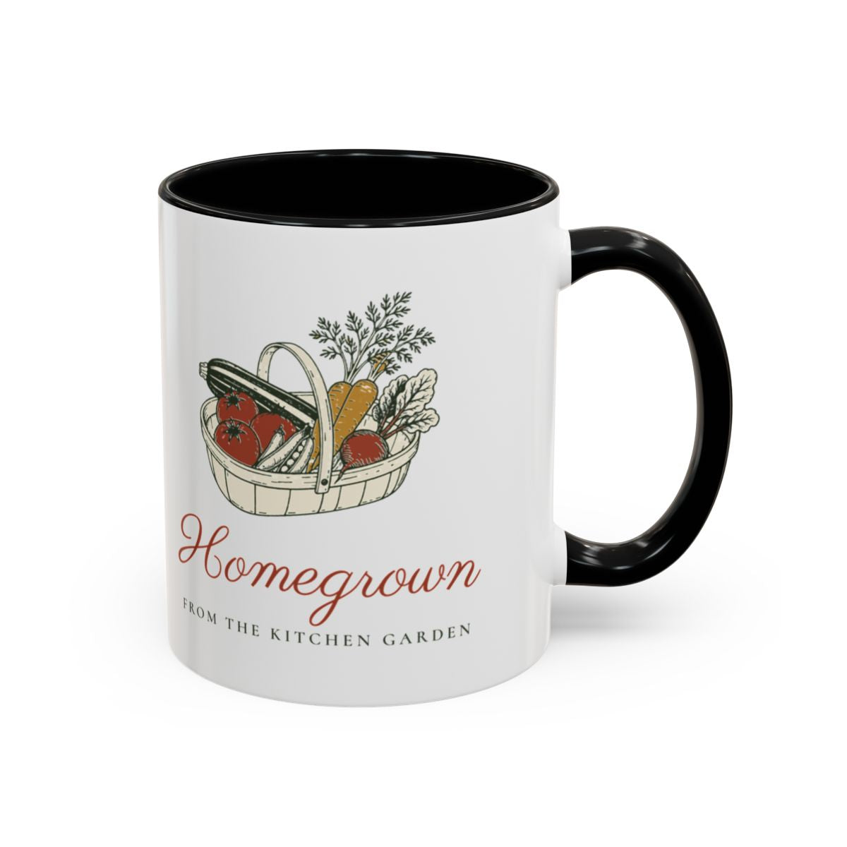 Homegrown Mug in Black, right side