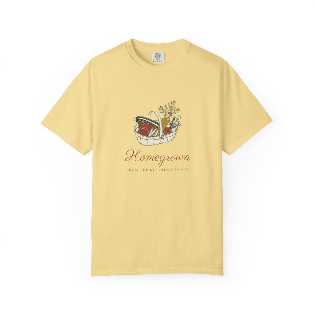 Homegrown Tee in Butter, front view