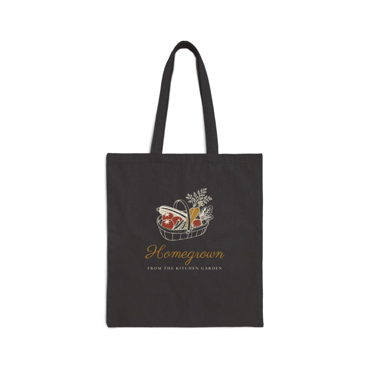 Homegrown Tote in Black, front view