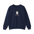 Jokers Are Not for Sharing Crewneck in Navy, front view
