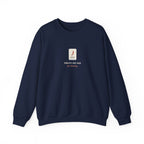 Jokers Are Not for Sharing Crewneck in Navy, front view