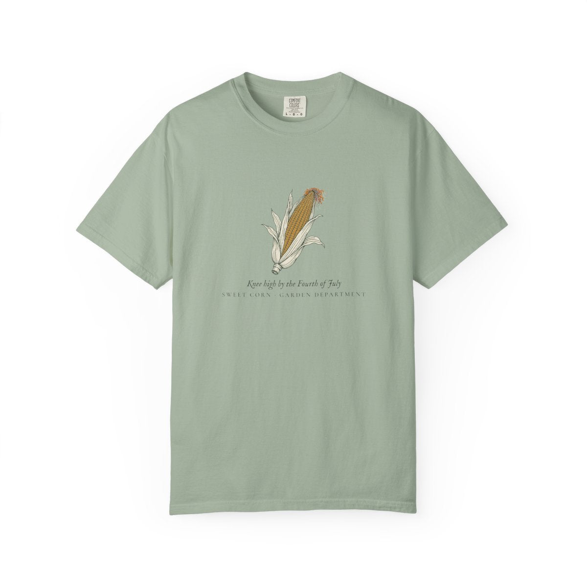 Knee High Tee in Bay, front view