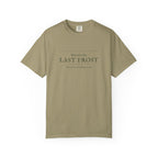 Last Frost Tee in Khaki, front view