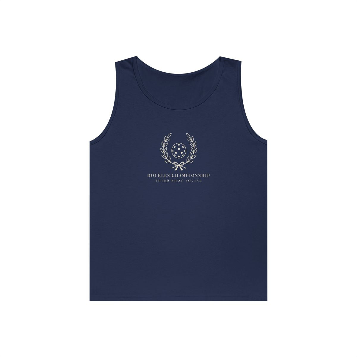Laurel Tank in Navy, front view