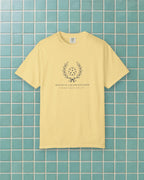 Laurel Tee in Butter, styled