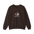 Lodge No. 7 Crewneck in Dark Chocolate, front view