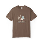 Lodge No. 7 Tee in Espresso, front view