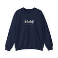 Mahj! Crewneck in Navy, front view