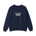 Mahj Night Crewneck in Navy, front view