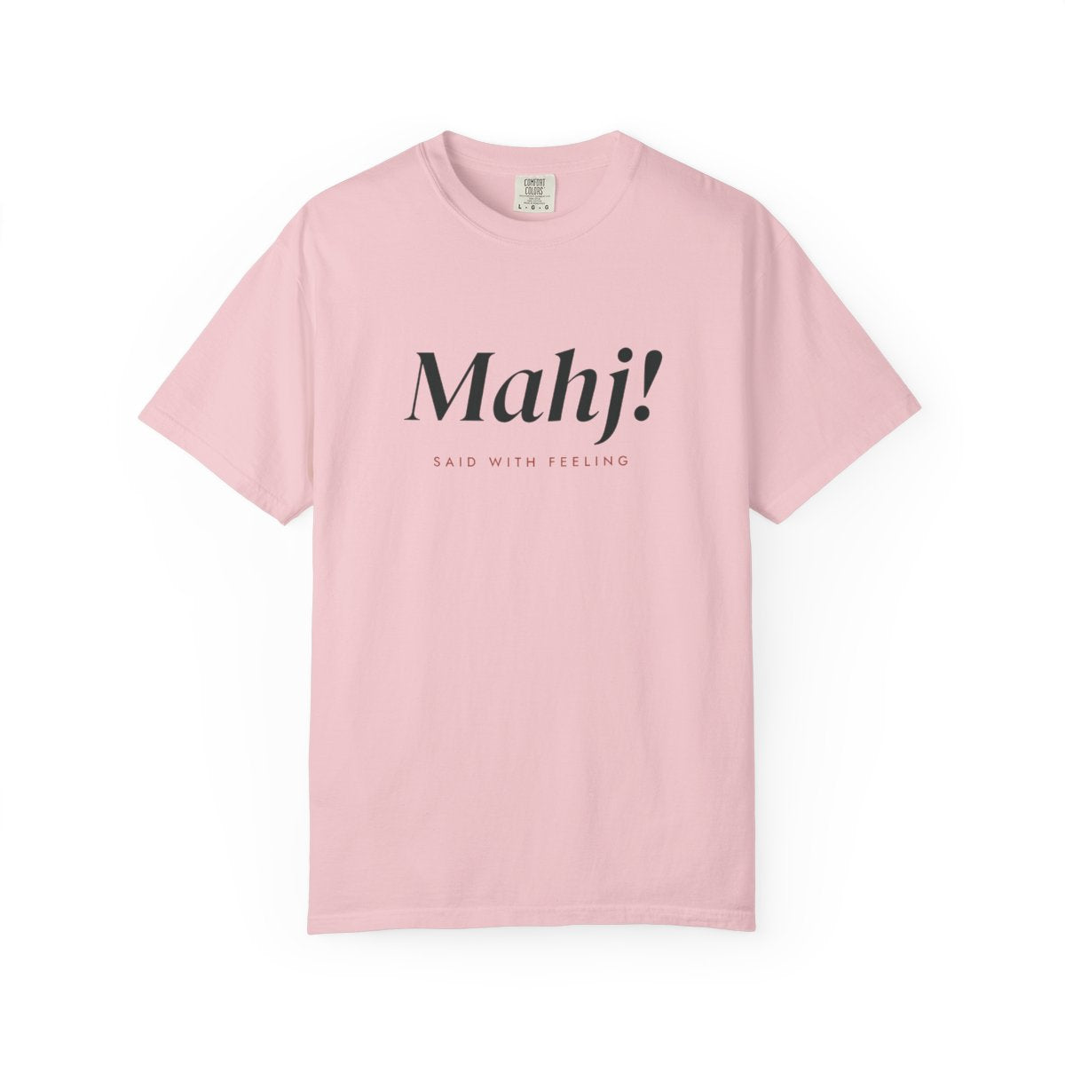 Mahj! Tee in Blossom, front view