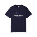 Met at Mile 4 Tee in True Navy, front view