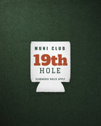 19th Hole Can Cooler in White, styled