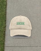 Club Stripe Dad Hat in Khaki, styled