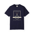 Muni Club Crest Tee in True Navy, front view