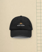 Dawn Patrol Dad Hat in Black, styled