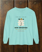 Dew Sweepers Long Sleeve Tee in Chalky Mint, styled