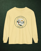 First Light Long Sleeve Tee in Butter, styled